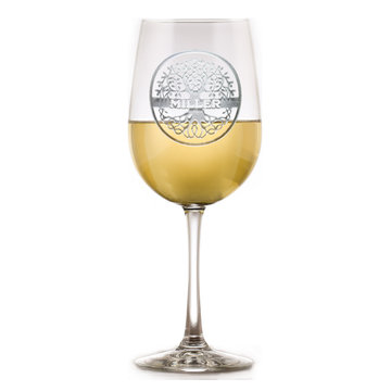 Custom Engraved Barware Glasses, Personalized Home Bar Glassware