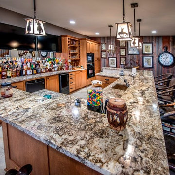 Custom European Entertaining Retreat
