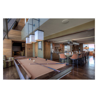Custom Pool Table by MITCHELL Pool Tables - Contemporain - Bar de Salon ...