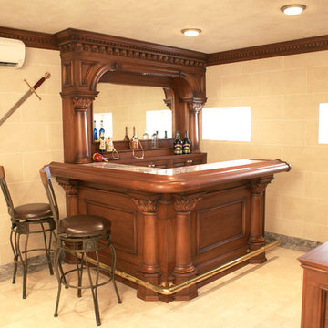 Custom Walk Up Bar