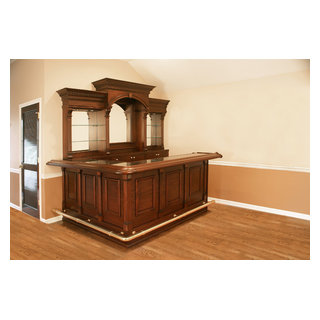 Custom Walk Up Bar - Home Bar - New York - by WL Kitchen & Home | Houzz