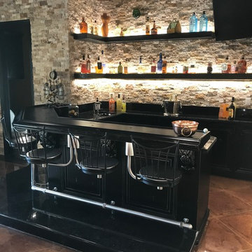 Dansby Residence Custom Bar