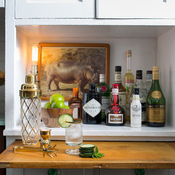 Eclectic Home Bar