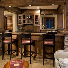 Rustic Home Bar by Stonewood, LLC