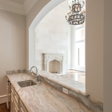 Fantasy Brown marble bar