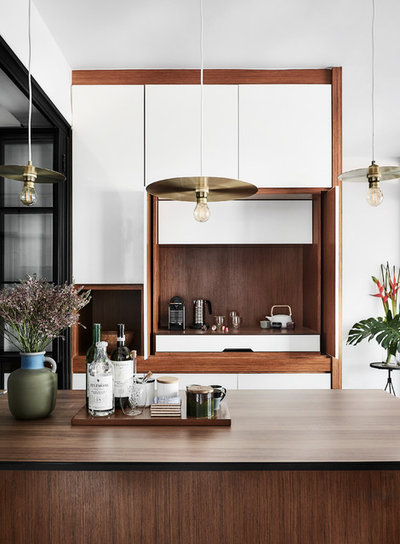 Scandinavian Home Bar by Icon Interior Design Pte Ltd
