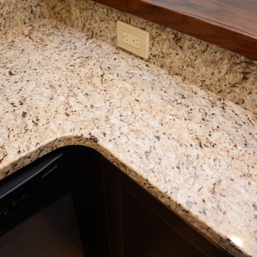 Frederick, MD Basement Bar Granite Countertops