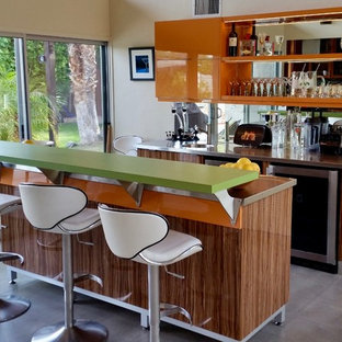 Fun Midcentury Bar
