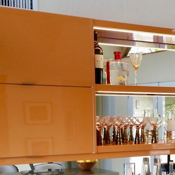 Fun Midcentury Bar