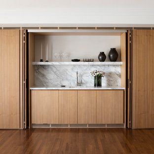 Functional Calacatta Bar