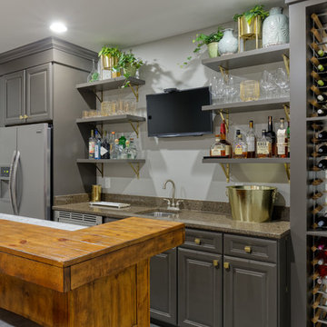 Garyson Woods Basement + Bar Project