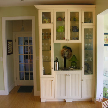 Glass Cabinet Kitchen
