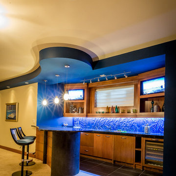 Gorgeous Bar with Dual TV's