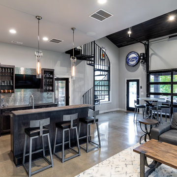 Gorgeous Modern Home w/ Dark Wood and Cambria Quartz Countertops