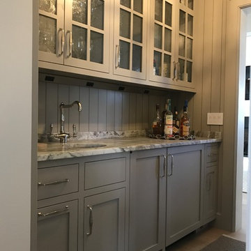 Grey Slate Modern Kitchen