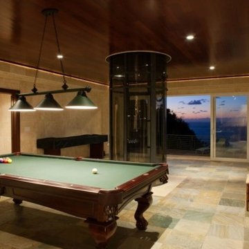 Game Room with Ocean Views