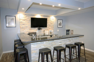 Design ideas for a home bar in Cleveland.