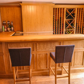 Home bar and wine storage