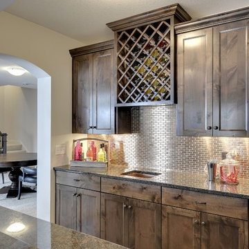 Home Bar – The Summit at Chelsea Ridge Model – Spring 2015 Parade of Homes