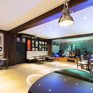 Home PUB Rock n' Roll AM - Metrik Design - Arquitetura e Interiores