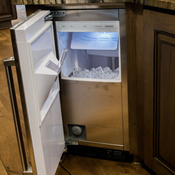 Ice maker in home bar