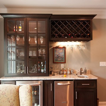 In-Home Bars - Custom Cabinetry