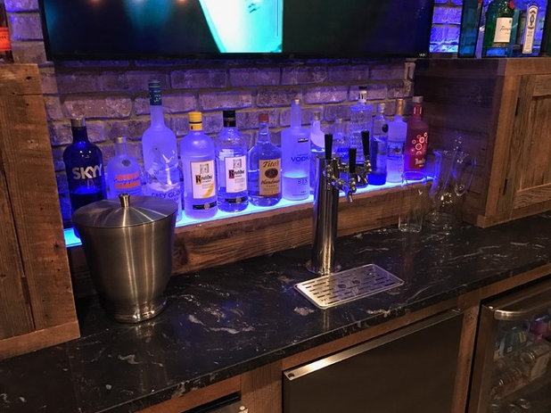 Industrial Home Bar by User