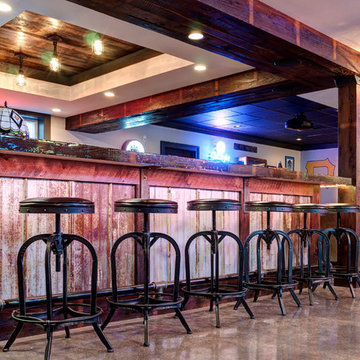 Industrial Home Bar