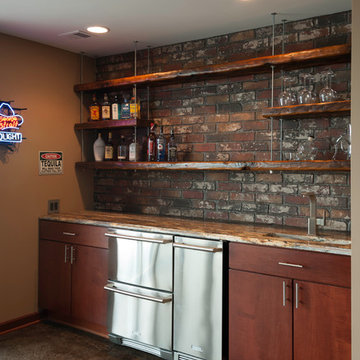 Industrial Pub Room Remodel