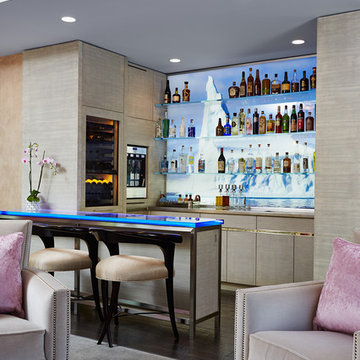 Kenwood MN Family Room Bar