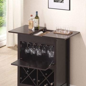 Leo Wine Cabinet in Wenge