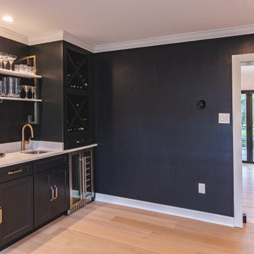 Light Blue Modern Farmhouse Kitchen