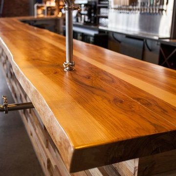 Live Edge bar top and tables