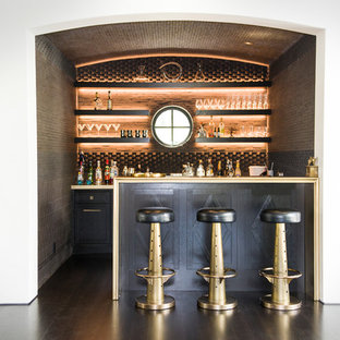 Living room bar.