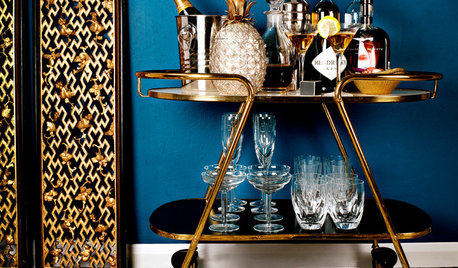 How to Set Up a Stylish Drinks Area However Small Your Home