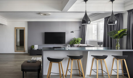 Houzz Tour: 5-Room Flat is Elegant in a Fusion of Styles