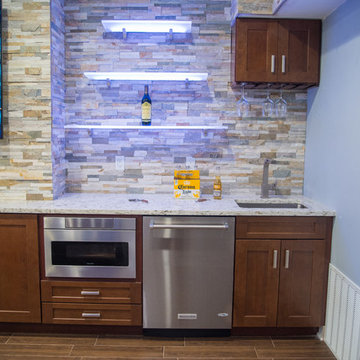 Luxury Basement Remodel in Warren, NJ