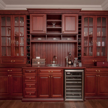Mahogany Bar Cabinet