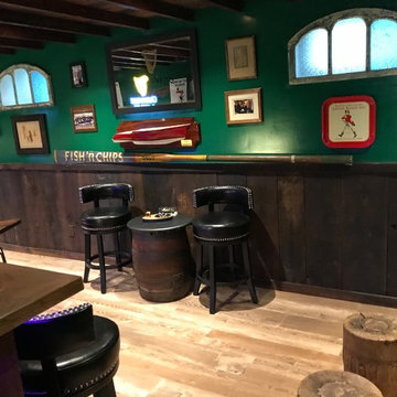 Man Cave/ Irish Pub in Basement