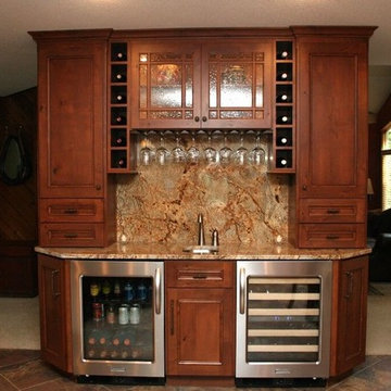Medium Stained Bar