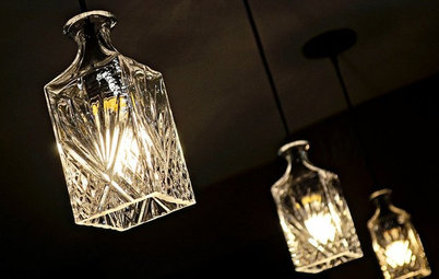 8 lysende idéer: Skab fede lamper af genbrugsmaterialer
