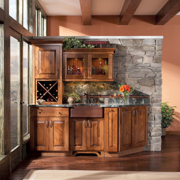 Merillat Masterpiece® Cimmaron in Cinnamon Rustic Birch