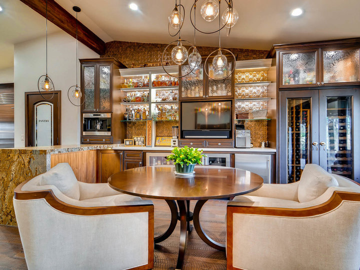 Home Bar - Eclectic Home Bar