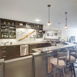 Modern Bar Design Alexandria, VA by Reico Kitchen & Bath