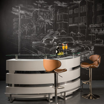 Modern Home Bar