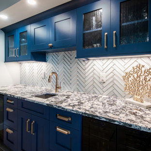 Modern Nautical Kitchen & Bar