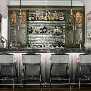 Modern Rustic Bar