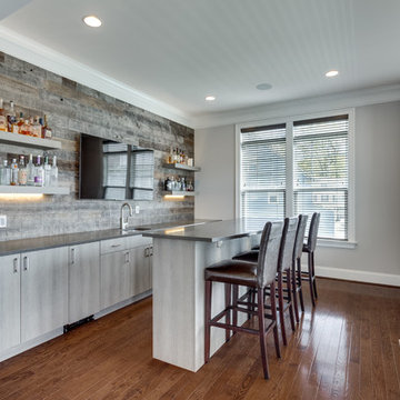 Modern Wet Bar Design Falls Church, VA