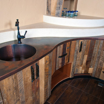 Mooney Residence - Bar Detail