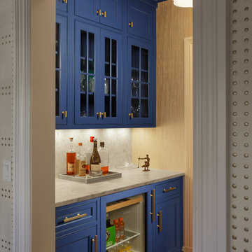 Multi-Room Custom Cabinetry With Beaded Inset & Full Overlay